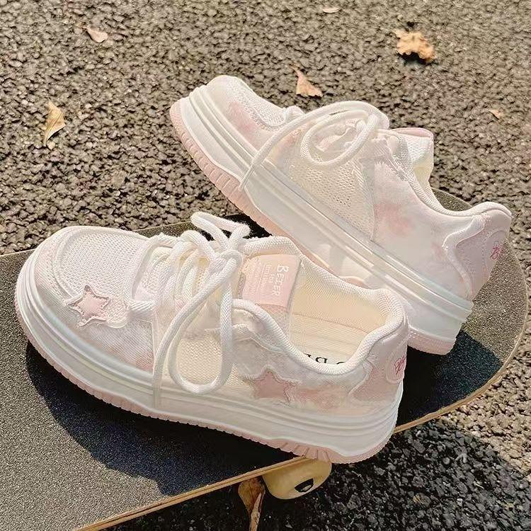 Little white shoes children s new junior high school students mesh platform sports shoes students versatile breathable board shoes 35 рожевий
Little white shoes children s new junior high school students mesh platform sports shoes students versatile breathable board shoes 35 рожевий