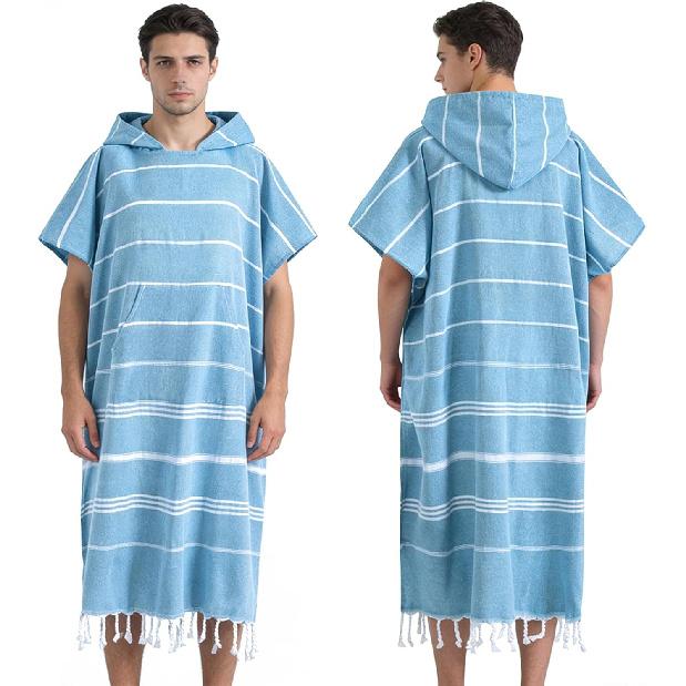 1pcs Cotton Turkish Towel Poncho Surf Poncho Changing Towels Wearable Towel Hooded Swim Robe With Pocket Swim Cover Up Beach Towel For Adult Man Medium синий
1pcs Cotton Turkish Towel Poncho Surf Poncho Changing Towels Wearable Towel Hooded Swim Robe With Pocket Swim Cover Up Beach Towel For Adult Man Medium синий