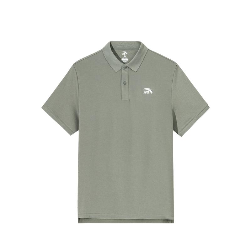 Anta Comfortable Breathable Casual Solid Color Short Sleeve Polo Shirt Men tops Gray-Olive 152528121-4 2XL
Anta Comfortable Breathable Casual Solid Color Short Sleeve Polo Shirt Men tops Gray-Olive 152528121-4 2XL