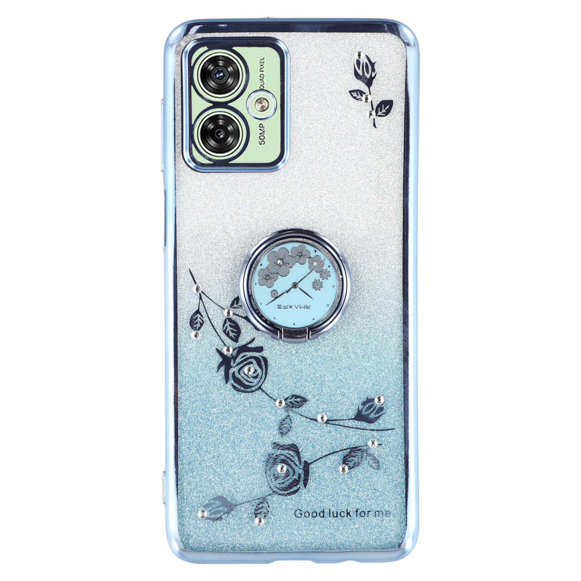 KADEM Чехол-подставка для Motorola Moto G54 5G/G64 5G, ТПУ чехол для телефона с цветком из стразов Blue
KADEM Чехол-подставка для Motorola Moto G54 5G/G64 5G, ТПУ чехол для телефона с цветком из стразов Blue