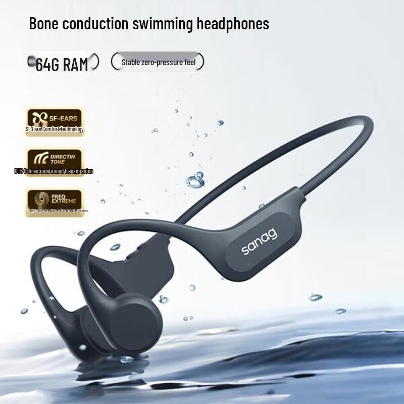 Saina B60 Waterproof Bone Conduction Sports Headphones
Saina B60 Waterproof Bone Conduction Sports Headphones
