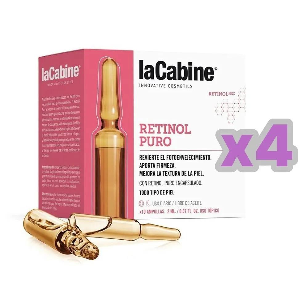 LaCabine Pure Retinol Ampoule 2ml 10-pack, 4 packs
LaCabine Pure Retinol Ampoule 2ml 10-pack, 4 packs