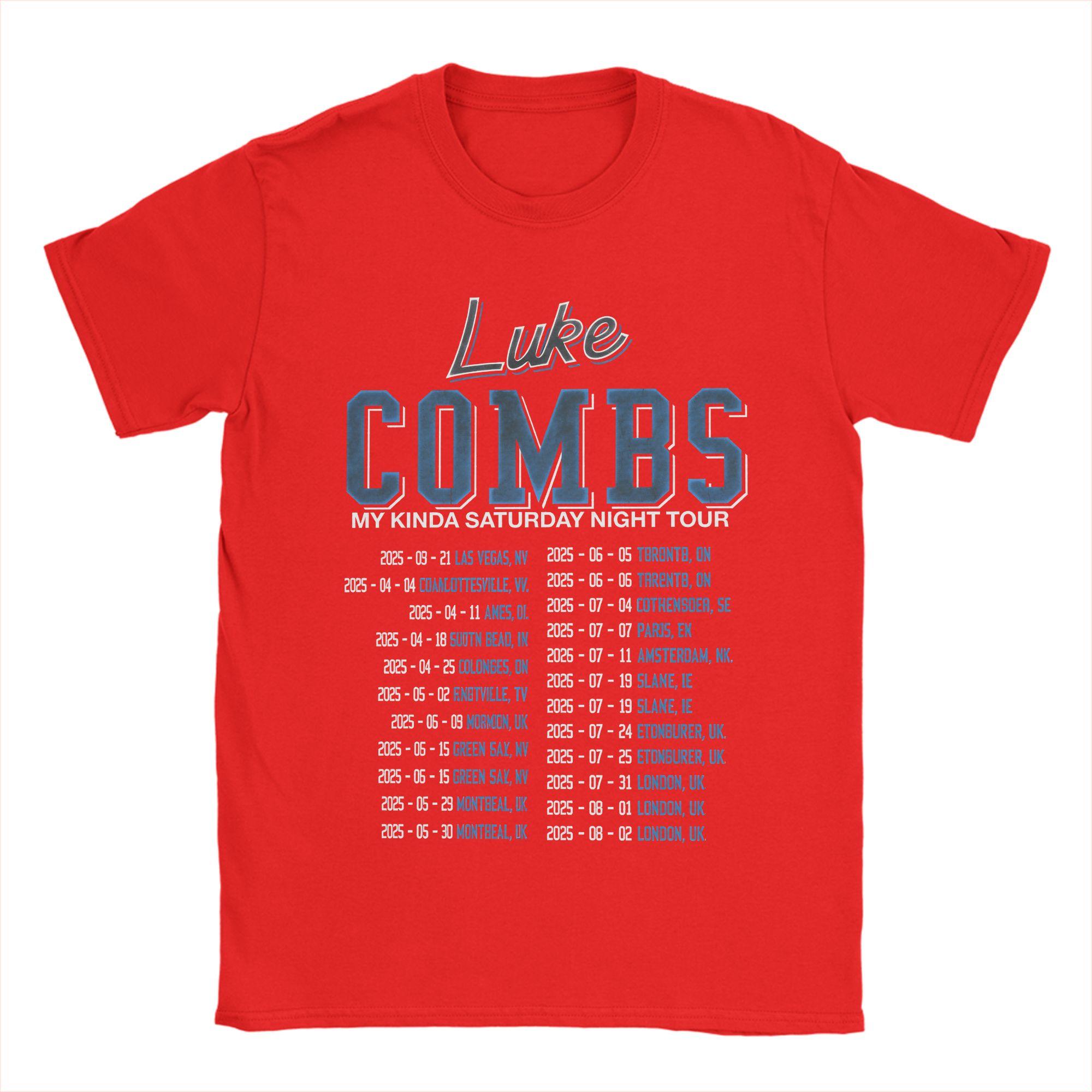 Luke Combs My Kinda Saturday Night Tour T Shirt Summer YK Funny T Shirts Pure Cotton Harajuku Tee Shirt For Unisex Pattern Clothes S
Luke Combs My Kinda Saturday Night Tour T Shirt Summer YK Funny T Shirts Pure Cotton Harajuku Tee Shirt For Unisex Pattern Clothes S