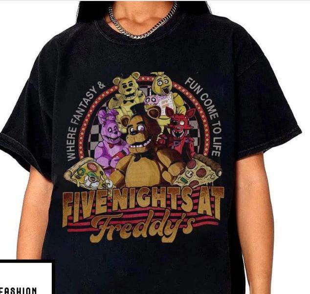 Модная повседневная футболка с принтом Foxy Five Nights Ats Shirt FNAF TShirt Подарок для женщин и унисекс Унисекс S
Модная повседневная футболка с принтом Foxy Five Nights Ats Shirt FNAF TShirt Подарок для женщин и унисекс Унисекс S