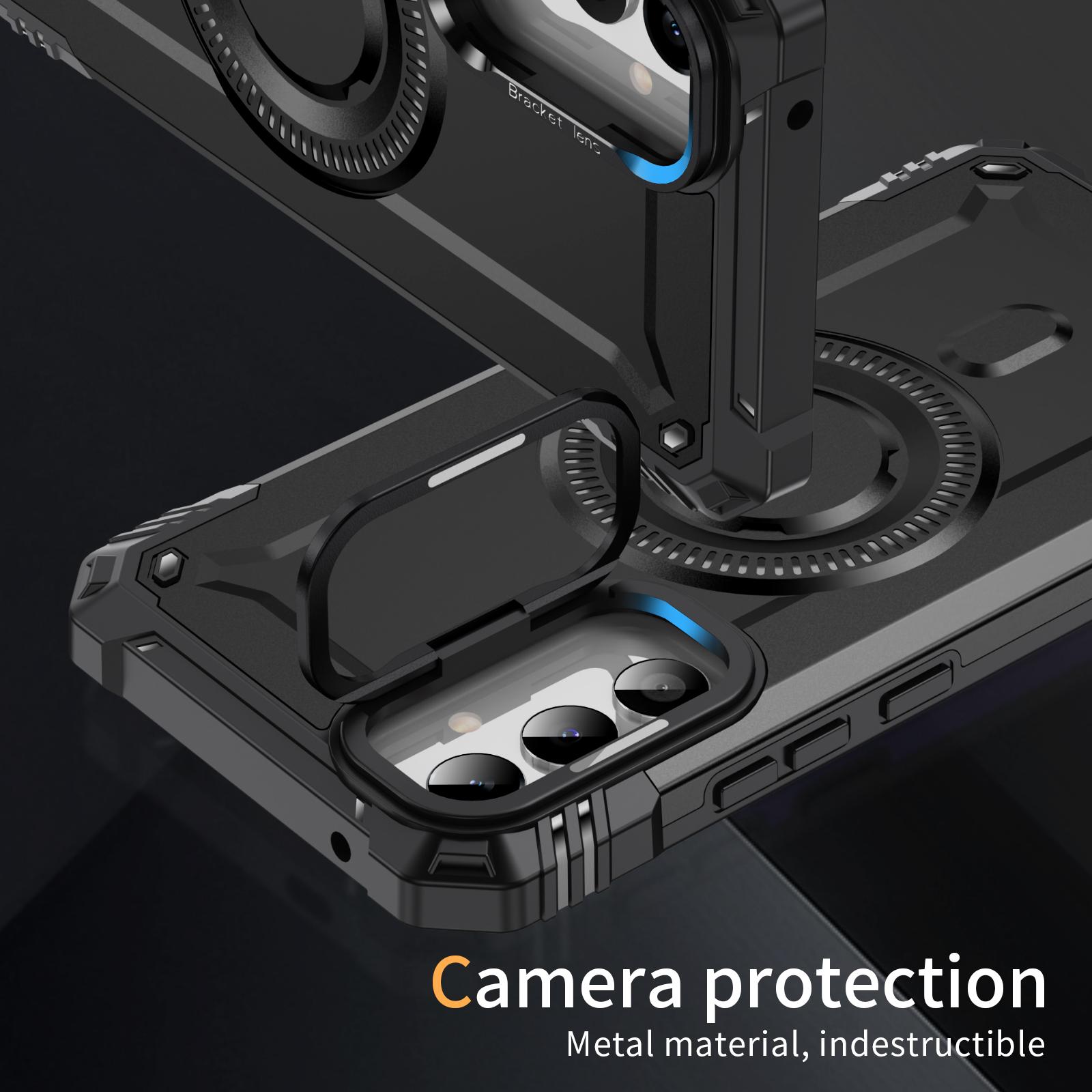 For Samsung Galaxy A25 5G (Global) (161.0mm) Case Compatible with MagSafe Metal Lens Frame Kickstand PC+TPU Mobile Cover Purple
For Samsung Galaxy A25 5G (Global) (161.0mm) Case Compatible with MagSafe Metal Lens Frame Kickstand PC+TPU Mobile Cover Purple