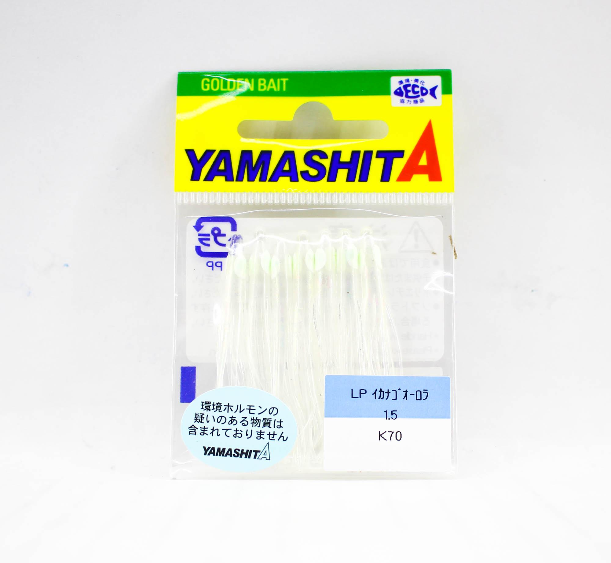 Юбка Yamashita Ikanago Aurora в форме кальмара, 1,5 дюйма ( 7 шт в упаковке ) К70 (3024)
Юбка Yamashita Ikanago Aurora в форме кальмара, 1,5 дюйма ( 7 шт в упаковке ) К70 (3024)