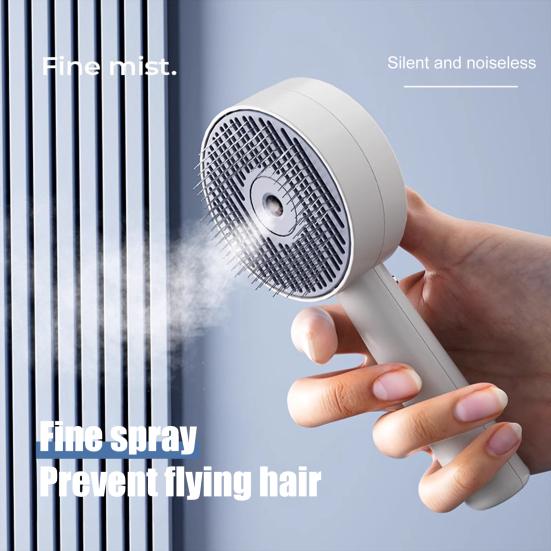 Pet Steam Brush for Dogs Cats Self Cleaning Hair Removal Brush with Release Button for Shedding Grooming 3-in-1 Spray Cat Comb for Long Short
Pet Steam Brush for Dogs Cats Self Cleaning Hair Removal Brush with Release Button for Shedding Grooming 3-in-1 Spray Cat Comb for Long Short