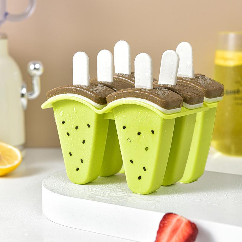 New Ice Cream Mold With Cover Watermelon Shape Mold DIY Homemade Ice Popsicle Mould Juice Milk Kitchen Ice Cream Make Tools 4 grid
New Ice Cream Mold With Cover Watermelon Shape Mold DIY Homemade Ice Popsicle Mould Juice Milk Kitchen Ice Cream Make Tools 4 grid