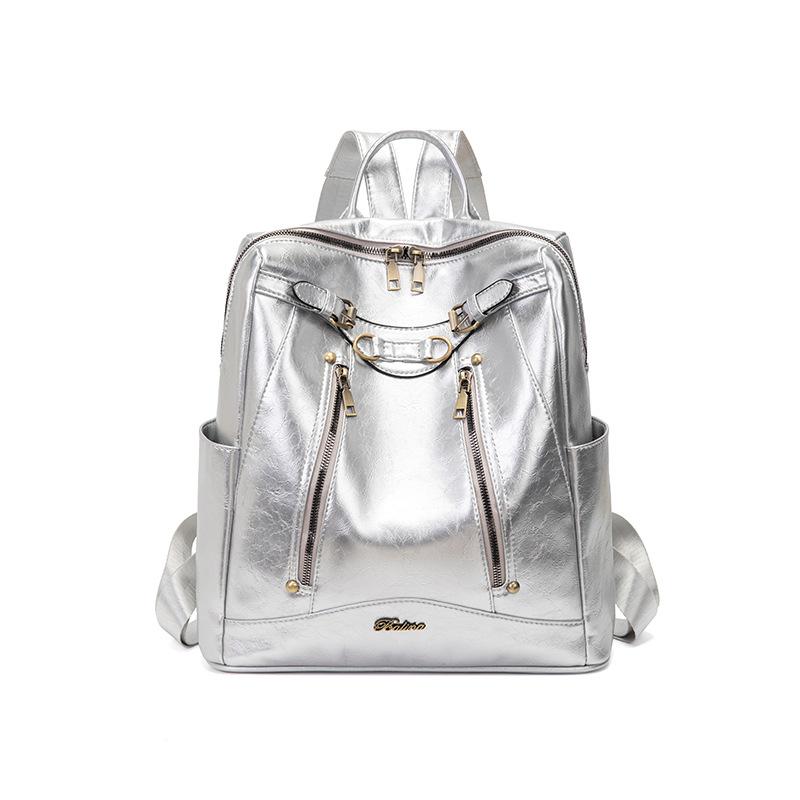 Women s Retro Backpack Large Capacity Travel Commuter Backpack серебряный
Women s Retro Backpack Large Capacity Travel Commuter Backpack серебряный