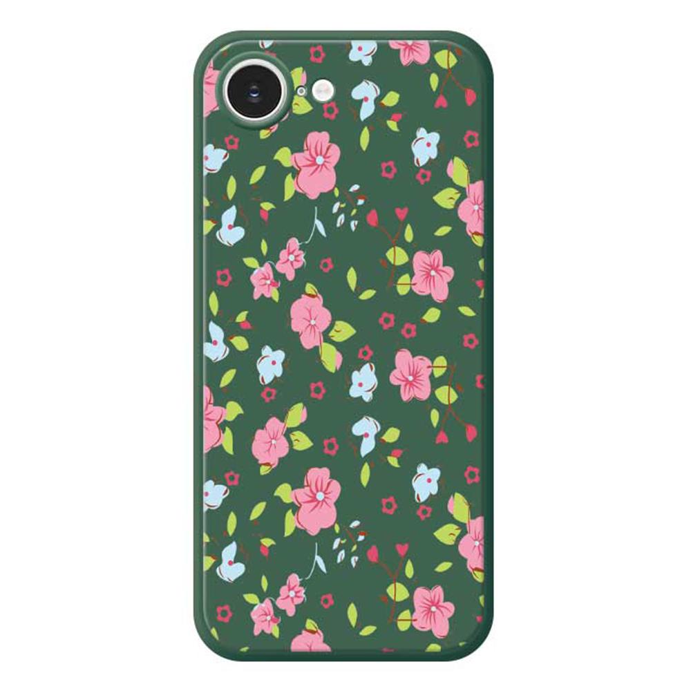 For iPhone 16e Case Pink and Blue Flowers Pattern Printing Straight Edge TPU Phone Back Cover Green
For iPhone 16e Case Pink and Blue Flowers Pattern Printing Straight Edge TPU Phone Back Cover Green