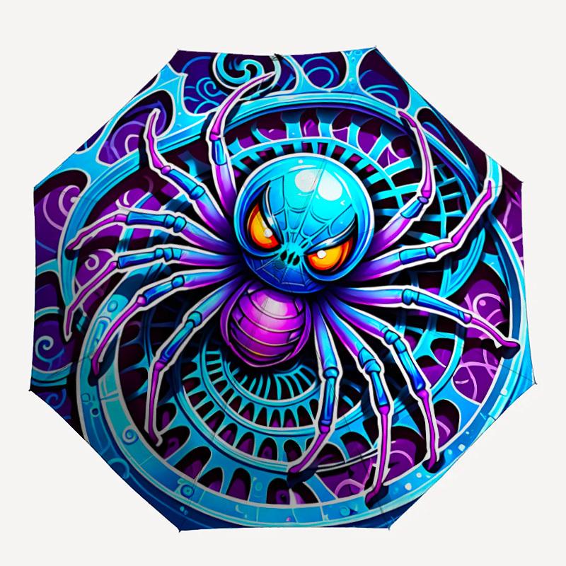 1pc Spider Web Automatic Folding Umbrella Compact Lightweight Travel Umbrella with 8-Rib Sturdy Frame, Windproof & Self072
1pc Spider Web Automatic Folding Umbrella Compact Lightweight Travel Umbrella with 8-Rib Sturdy Frame, Windproof & Self072