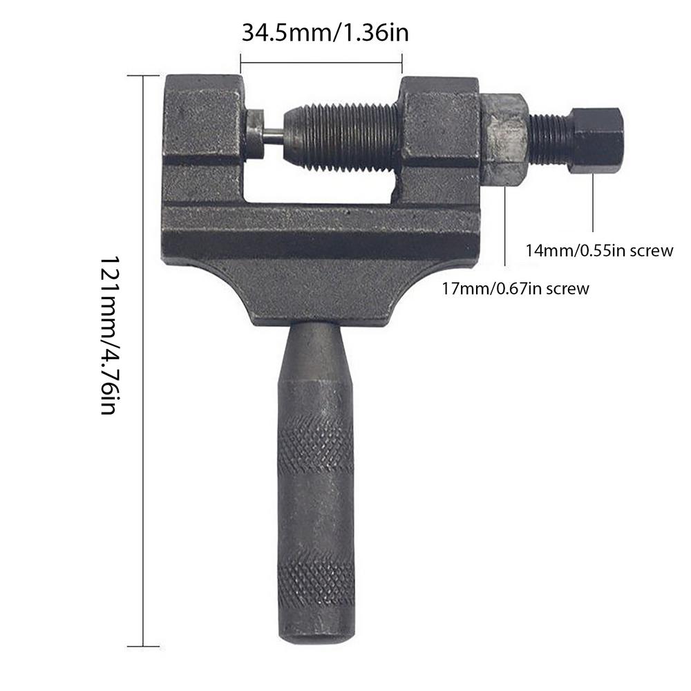 Bike Chain Breaker Hexagon Nut Locking Gadget Bicycle Chain Remover Tool For Beginners Family ATV Bike Bicycle Indoor Outdoor чорний
Bike Chain Breaker Hexagon Nut Locking Gadget Bicycle Chain Remover Tool For Beginners Family ATV Bike Bicycle Indoor Outdoor чорний