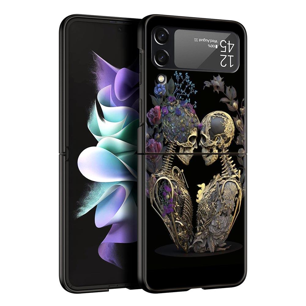 Hard PC Phone Case For Samsung Galaxy Z Flip 7 6 5 4 Black Cover For Galaxy Z Flip 3 Foldable Shockproof Skeleton Love Skull Bag Z Flip 4
Hard PC Phone Case For Samsung Galaxy Z Flip 7 6 5 4 Black Cover For Galaxy Z Flip 3 Foldable Shockproof Skeleton Love Skull Bag Z Flip 4