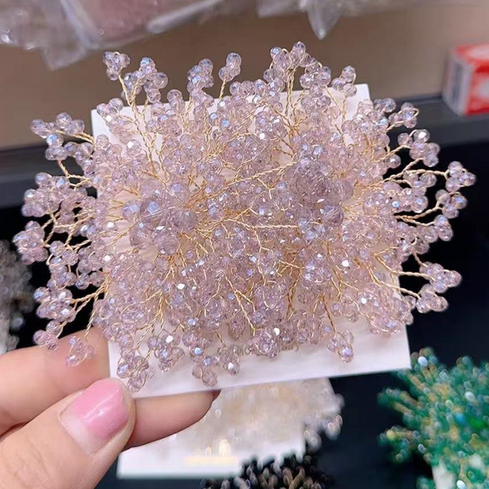 Synthetic Crystal Snowflake Earrings Women s Accessories Sparkling Exaggerated Ear Studs Beaded Crystal Earrings светло-фиолетовый
Synthetic Crystal Snowflake Earrings Women s Accessories Sparkling Exaggerated Ear Studs Beaded Crystal Earrings светло-фиолетовый