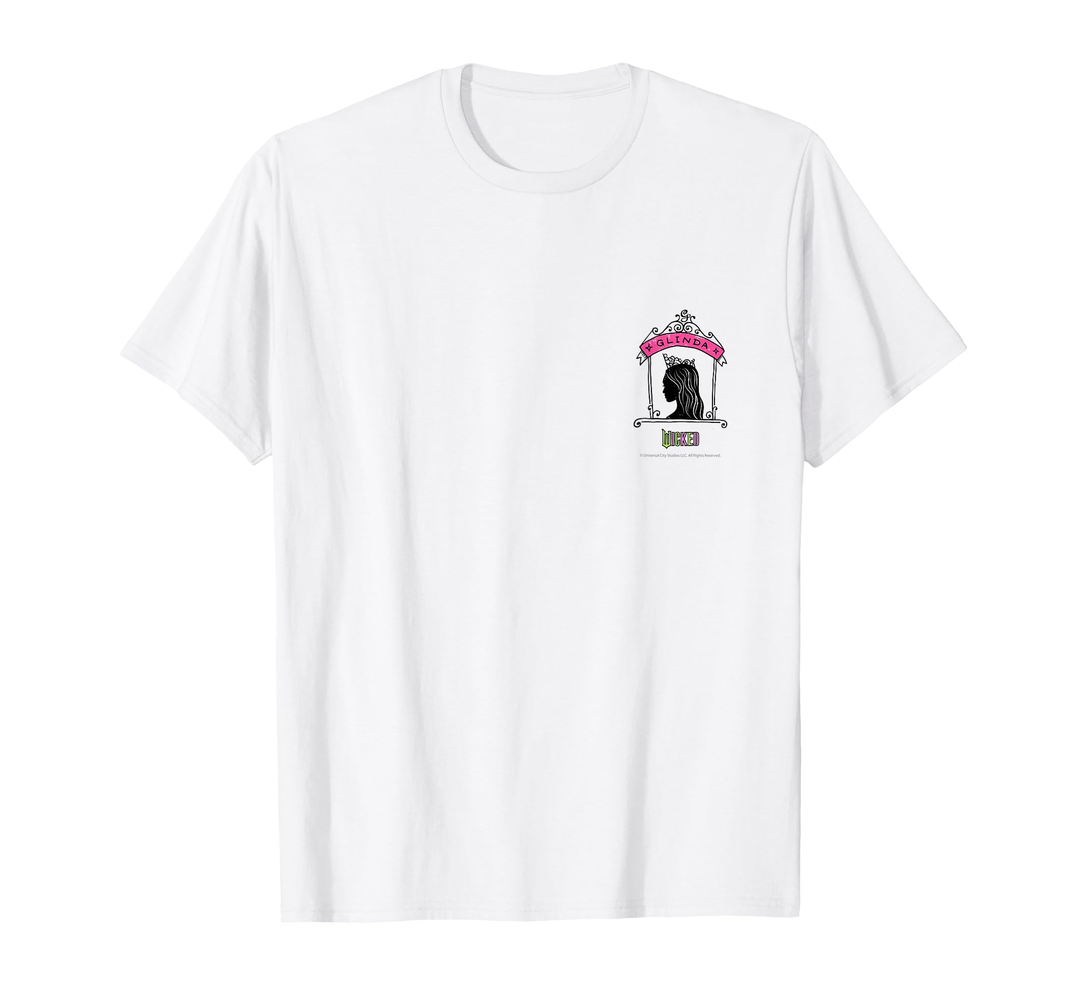 WICKED GLINDA ILLUSTRATION T-SHIRT
WICKED GLINDA ILLUSTRATION T-SHIRT