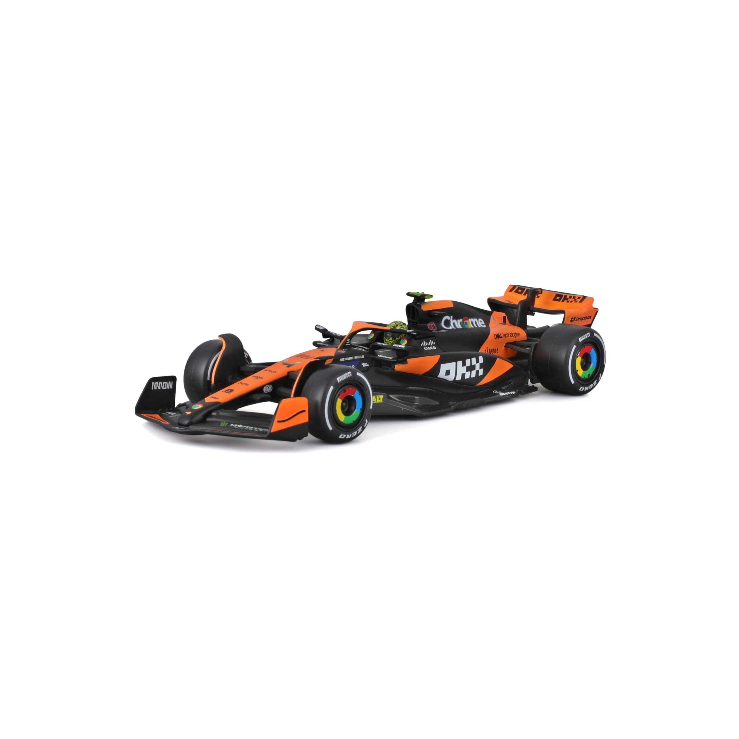 Bburago 2024 Модель Signature Series F1 McLaren MCL38 Lando Norris Race Sports Car Мини-автомобиль Литой автомобиль Полный продукт 1/43 #4 18-38215 (# 4) оранжевый
Bburago 2024 Модель Signature Series F1 McLaren MCL38 Lando Norris Race Sports Car Мини-автомобиль Литой автомобиль Полный продукт 1/43 #4 18-38215 (# 4) оранжевый