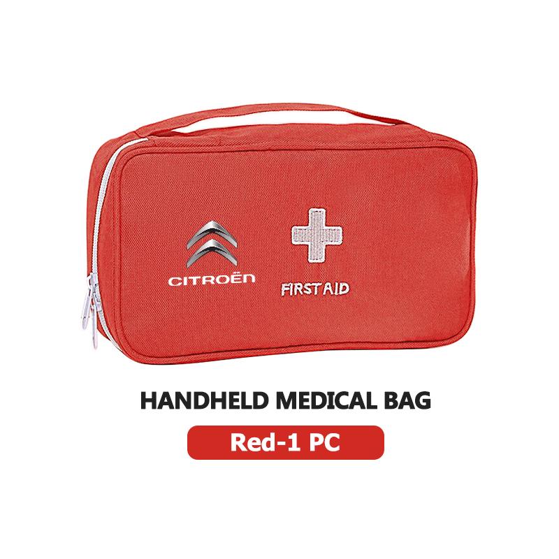 Portable First Aid Kit Bag Medicine Medical Emergency Storage Bag For Citroen C4 C3 C5 C1 C2 C6 C4L DS3 DS4 Berlingo Picasso
Portable First Aid Kit Bag Medicine Medical Emergency Storage Bag For Citroen C4 C3 C5 C1 C2 C6 C4L DS3 DS4 Berlingo Picasso