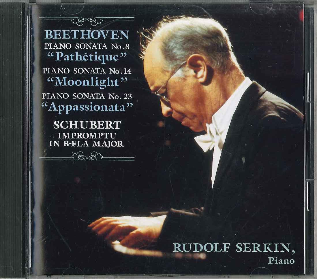 CD RUDOLF SERKIN - Beethoven 3 Great Piano Sonatas Etc FCCC30322 SONY Japan Classical Used
CD RUDOLF SERKIN - Beethoven 3 Great Piano Sonatas Etc FCCC30322 SONY Japan Classical Used