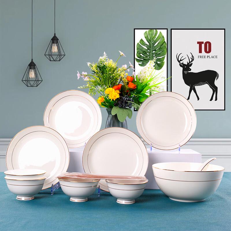 Northern Scenery Golden Line Bone China Dinnerware
Northern Scenery Golden Line Bone China Dinnerware
