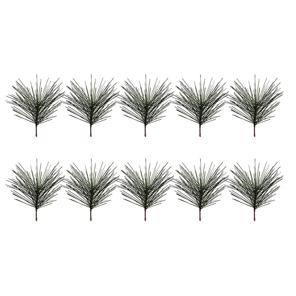 10pcs Artificial Pine Needles PVC Green Pine Leaves Twigs 10/12/14/17/18/19cm Sprig Decor Christmas Wedding Party Stage Offices
10pcs Artificial Pine Needles PVC Green Pine Leaves Twigs 10/12/14/17/18/19cm Sprig Decor Christmas Wedding Party Stage Offices