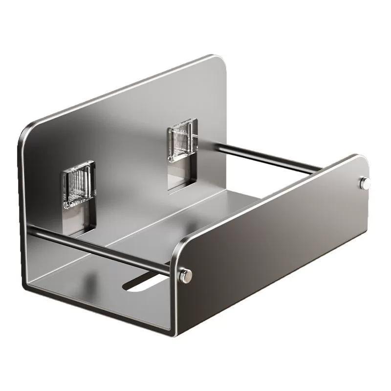 Soporte para papel higiénico montado en pared sin perforaciones para baño y cocina
Soporte para papel higiénico montado en pared sin perforaciones para baño y cocina