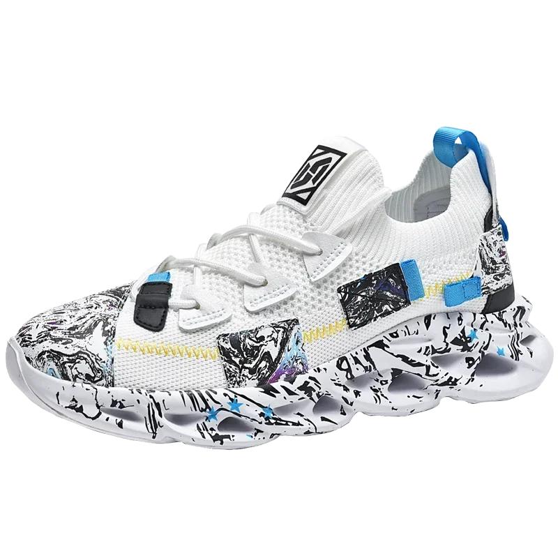 Популярные мужские спортивные повседневные кроссовки Blade с толстой подошвой, дышащие летние сетчатые кроссовки с амортизацией и нескользящей подошвой, модные мужские кроссовки для бега 46 белый
Популярные мужские спортивные повседневные кроссовки Blade с толстой подошвой, дышащие летние сетчатые кроссовки с амортизацией и нескользящей подошвой, модные мужские кроссовки для бега 46 белый