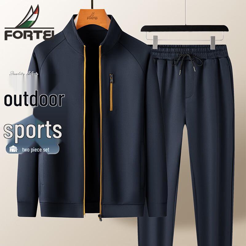 Men s Outdoor Sports Color Block Striped Zipper Sweatshirt & Pant Set L
Men s Outdoor Sports Color Block Striped Zipper Sweatshirt & Pant Set L