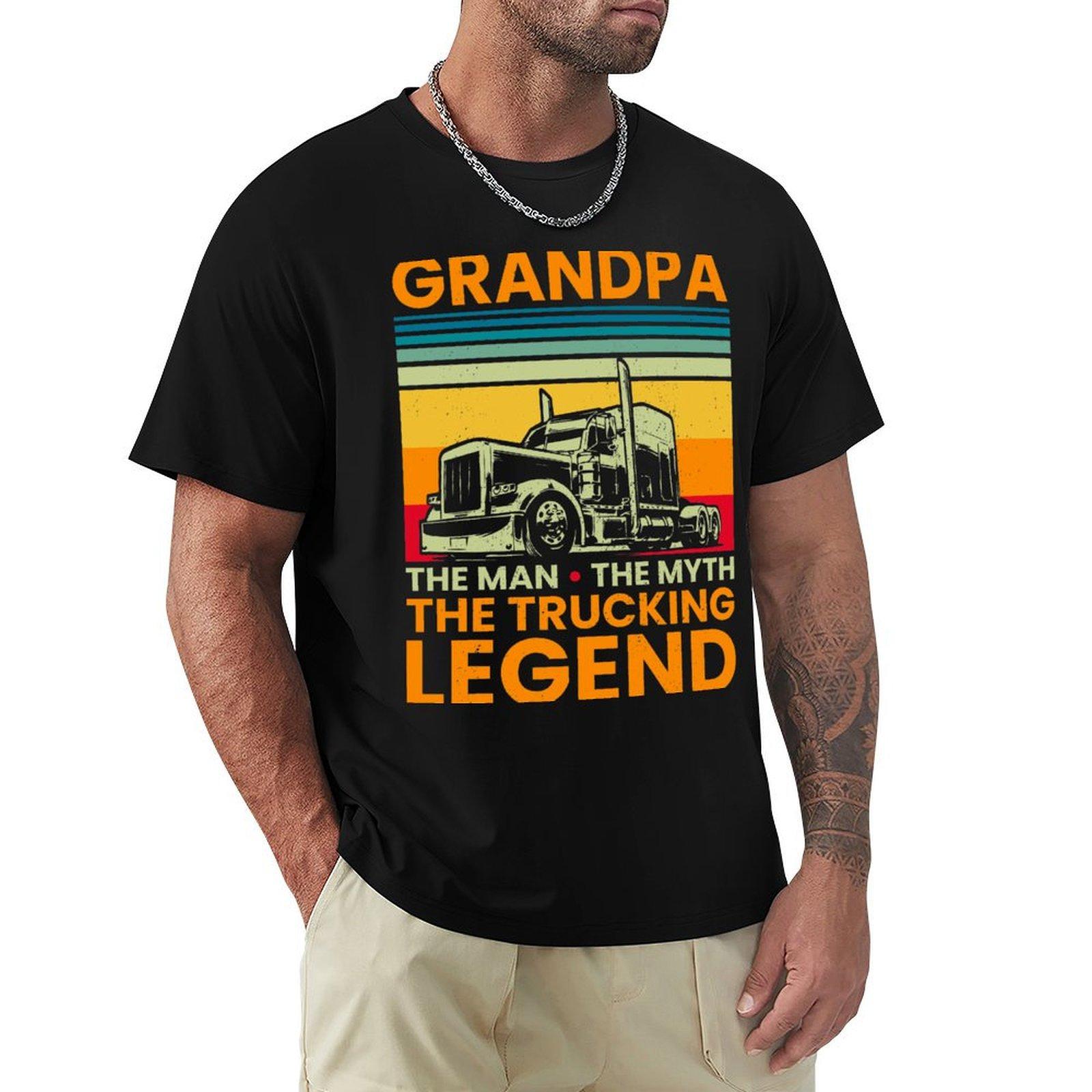 Big Rig Trucker Grandpa The Man The Myth The Trucking Legend TShirt Luxury man anime tshirt mens t shirt 4XL
Big Rig Trucker Grandpa The Man The Myth The Trucking Legend TShirt Luxury man anime tshirt mens t shirt 4XL
