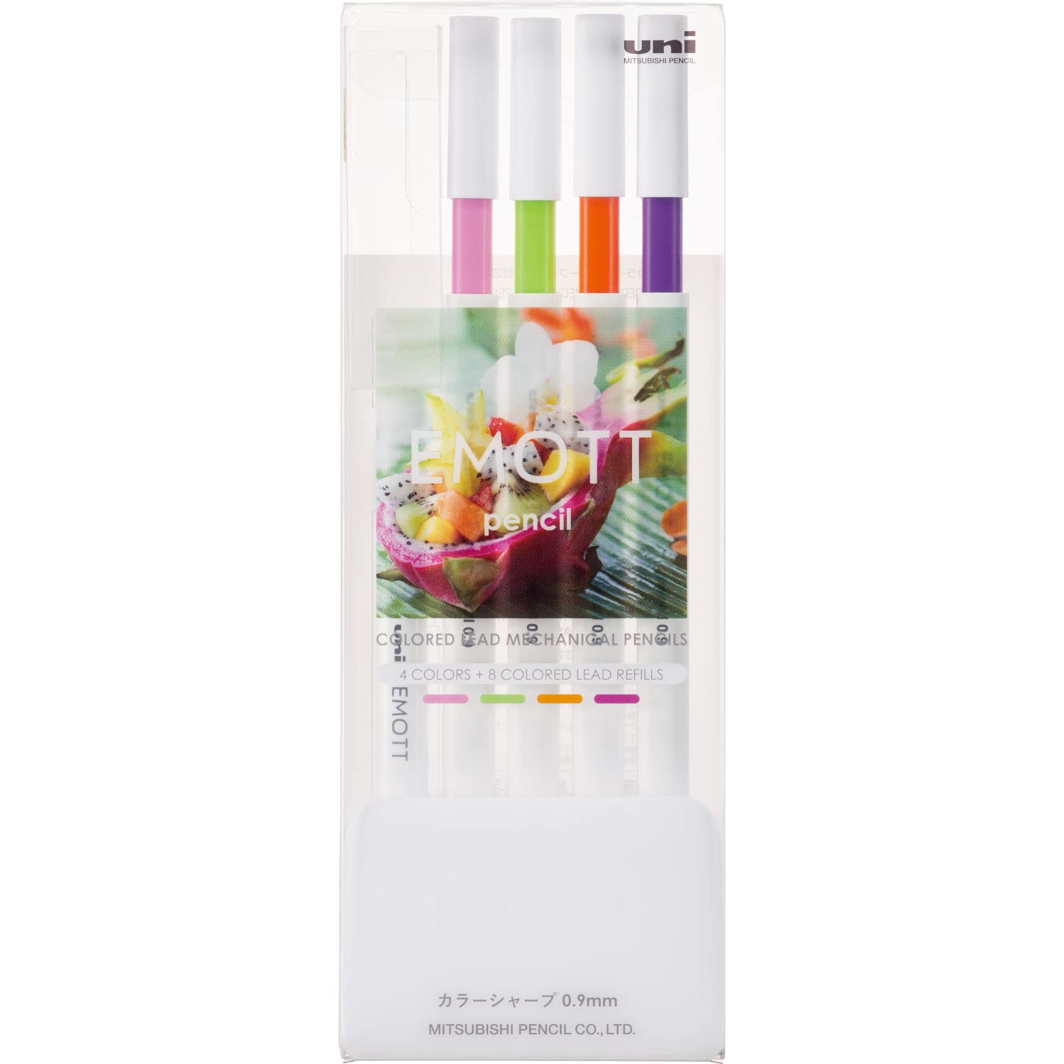 Механический карандаш Mitsubishi Pencil EMOTT Pencil Color Core Sharp 4 цвета Tropical Color 0.9 № 2 M9EM4CL.NO2
Механический карандаш Mitsubishi Pencil EMOTT Pencil Color Core Sharp 4 цвета Tropical Color 0.9 № 2 M9EM4CL.NO2
