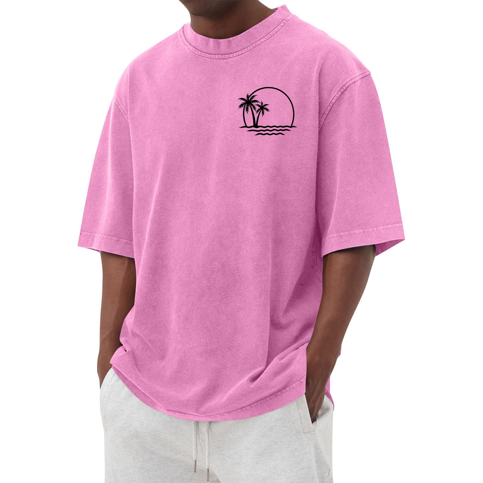 Men s Printed Round Neck T-Shirt Casual Sports Short-Sleeve Top S рожевий
Men s Printed Round Neck T-Shirt Casual Sports Short-Sleeve Top S рожевий