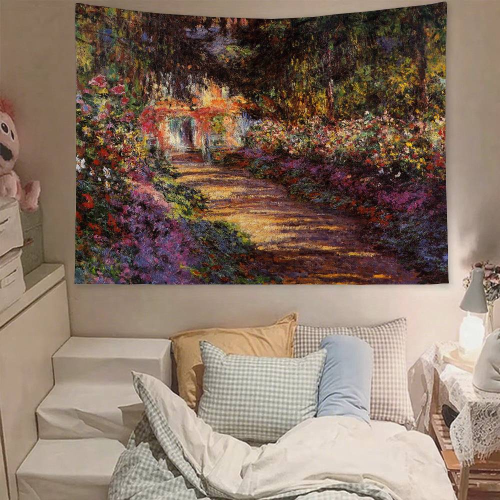 Claude Monet Tapestry Wall Hanging Tapestry Art Deco Blanket Curtain Hanging At Home Bedroom Living Room Decor 74x94cm(29x37in)
Claude Monet Tapestry Wall Hanging Tapestry Art Deco Blanket Curtain Hanging At Home Bedroom Living Room Decor 74x94cm(29x37in)