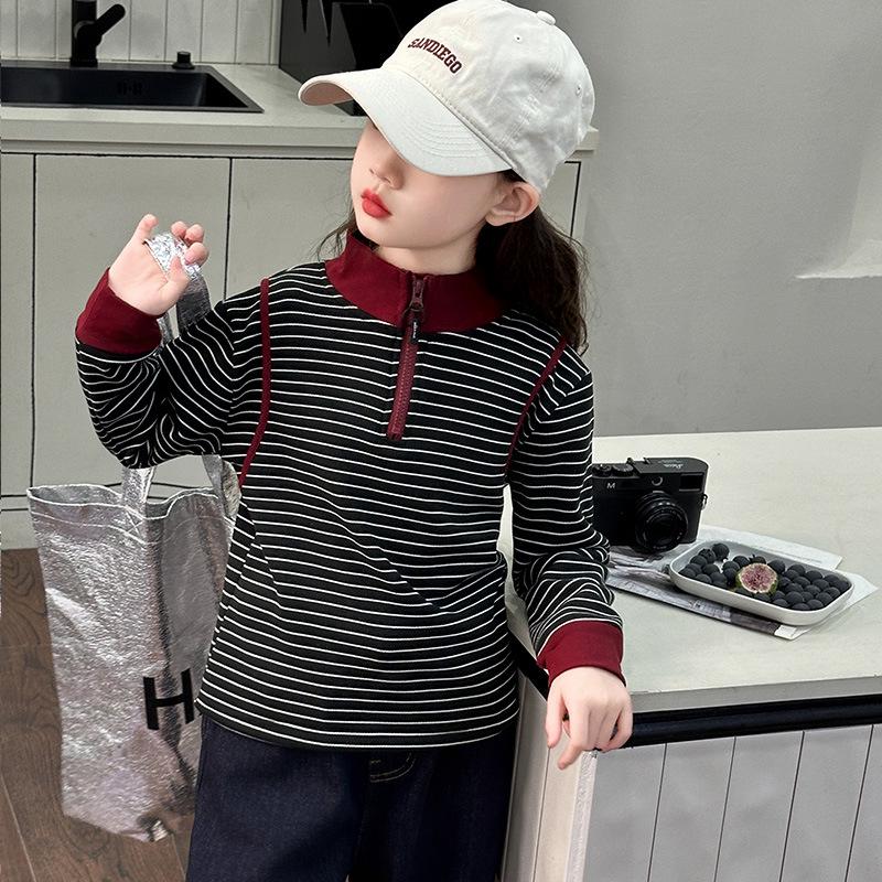 Girls 2025 Striped Fleece Sweatshirt & Stylish Jeans Two-Piece Set 150 cm
Girls 2025 Striped Fleece Sweatshirt & Stylish Jeans Two-Piece Set 150 cm