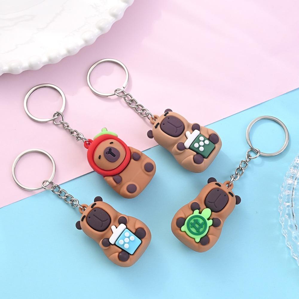 Mental Capybara Key Ring Turtle Animal Pendant Bag Accessories Cartoon Keychain Kids style1
Mental Capybara Key Ring Turtle Animal Pendant Bag Accessories Cartoon Keychain Kids style1