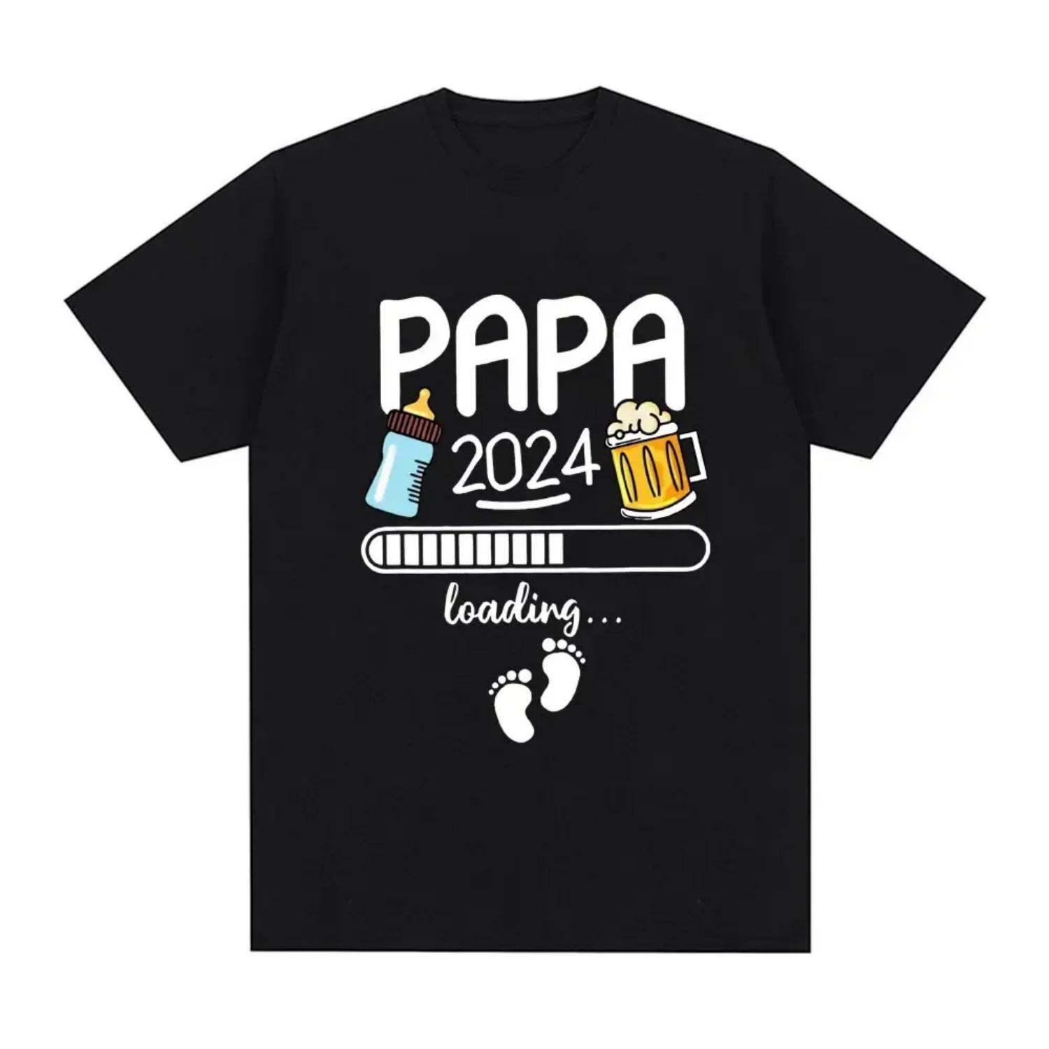 Papa 2024 T Shirt Funny Future Dad Beer Lovers Gift Tee Shirt Men s Women Clothing Unisex O-neck Oversized T-shirts XXXXXL чорний
Papa 2024 T Shirt Funny Future Dad Beer Lovers Gift Tee Shirt Men s Women Clothing Unisex O-neck Oversized T-shirts XXXXXL чорний
