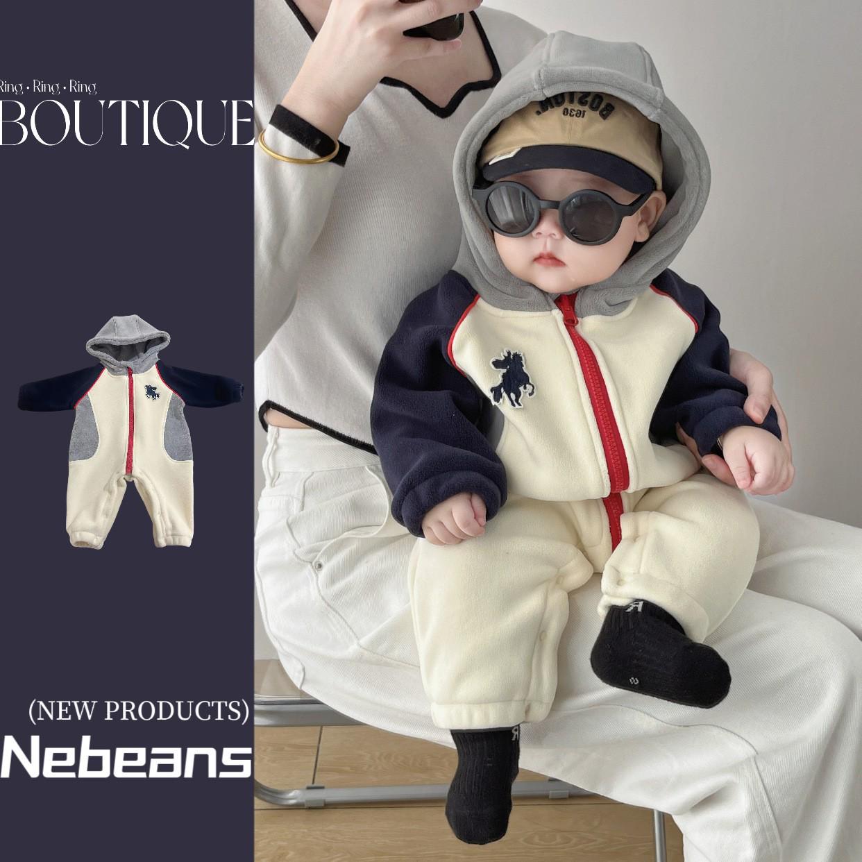0-2 Years Old Trendy Autumn/Winter Hooded Baby Jumpsuit - British Style Knight Romper for Boys and Girls 10-13 months, 24 lbs
0-2 Years Old Trendy Autumn/Winter Hooded Baby Jumpsuit - British Style Knight Romper for Boys and Girls 10-13 months, 24 lbs