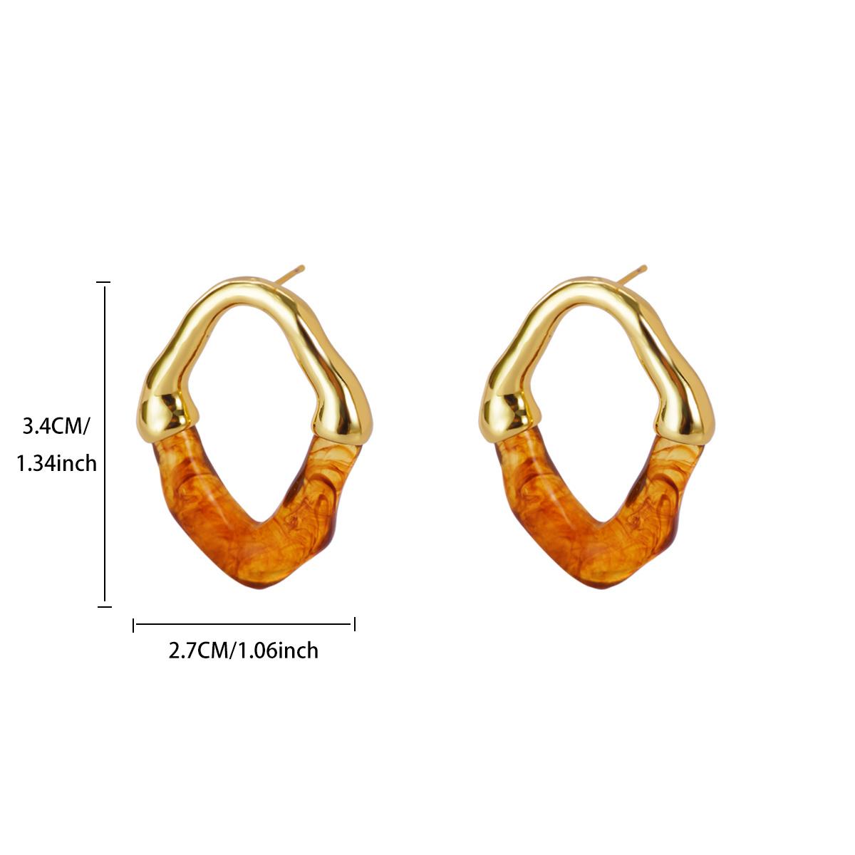 Minimalist Leopard Brown V-shaped Stainless Steel Earring Women Mom Gold Color Anti Rust Earring Wedding Jewelry Accessories BFF
Minimalist Leopard Brown V-shaped Stainless Steel Earring Women Mom Gold Color Anti Rust Earring Wedding Jewelry Accessories BFF