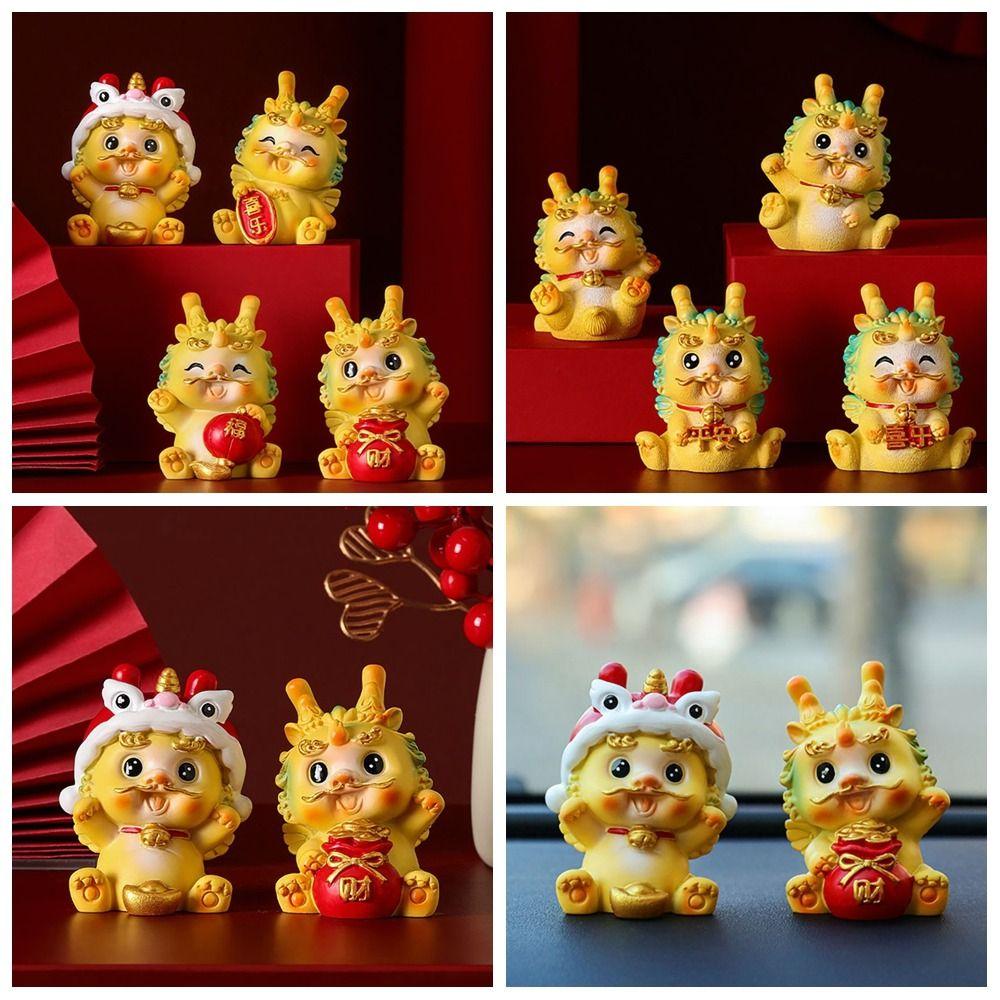 Фигурка дракона из смолы по китайскому зодиаку, украшение автомобиля, талисман на удачу, новогодний фестиваль дракона
Фигурка дракона из смолы по китайскому зодиаку, украшение автомобиля, талисман на удачу, новогодний фестиваль дракона