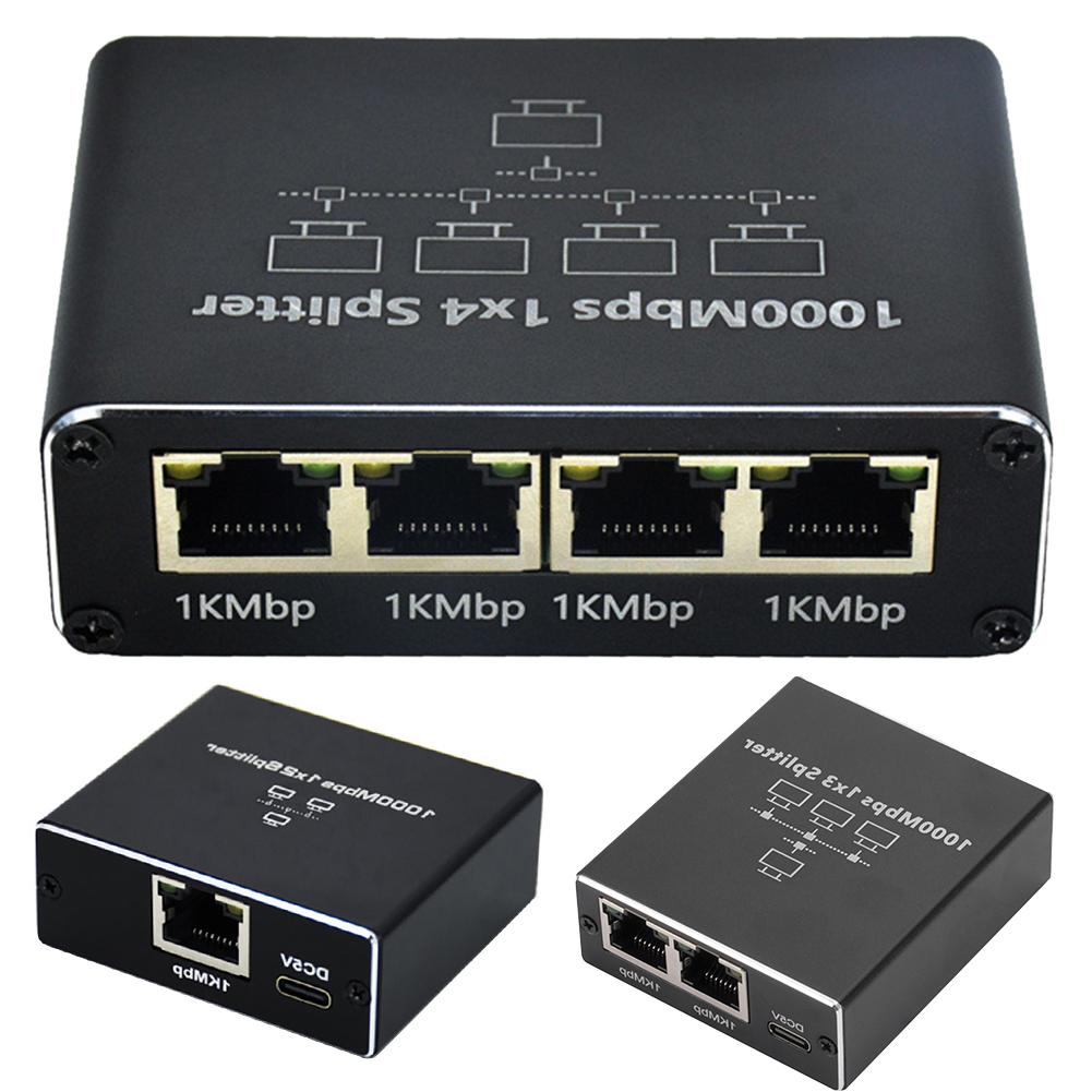 Від 1 до 2/1 до 3/ від 1 до 4 Gigabit Ethernet Splitter 1000Mbps RJ45 Splitter Network Splitter RJ45 Splitter for Cat5 Cat5e Cat6 Cat7 Cat8 Cable One Divides two
Від 1 до 2/1 до 3/ від 1 до 4 Gigabit Ethernet Splitter 1000Mbps RJ45 Splitter Network Splitter RJ45 Splitter for Cat5 Cat5e Cat6 Cat7 Cat8 Cable One Divides two