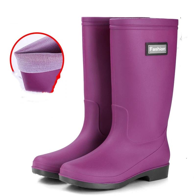 Women s High Top Rain Boots With Comfortable Mesh Lining And Waterproof Rubber Rain Boots 41 фіолетовий
Women s High Top Rain Boots With Comfortable Mesh Lining And Waterproof Rubber Rain Boots 41 фіолетовий
