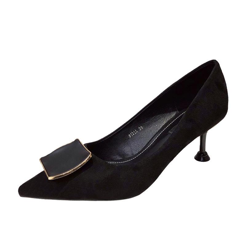 Single shoes women s new summer and autumn pointed head thin heel versatile fashion cm 42
Single shoes women s new summer and autumn pointed head thin heel versatile fashion cm 42
