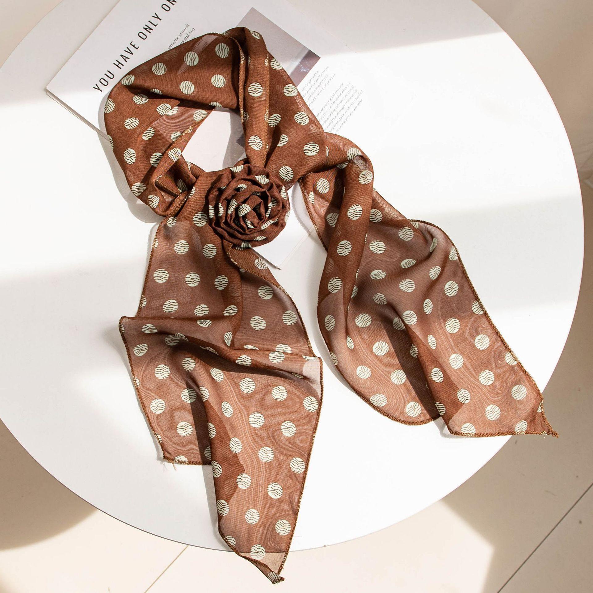 Elegant silk scarf camellia print women s spring imitation silk scarf air-conditioned room warm sun protection shawl 19*150cm
Elegant silk scarf camellia print women s spring imitation silk scarf air-conditioned room warm sun protection shawl 19*150cm