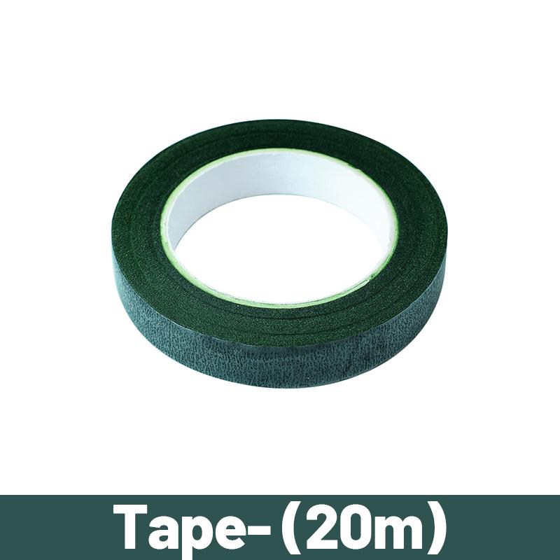 100/50 шт. Искусственные цветочные стебли Гибкая железная проволока Стебли для головок роз Палочки Стебли с флористической лентой Сделай сам Свадебная вечеринка Декор