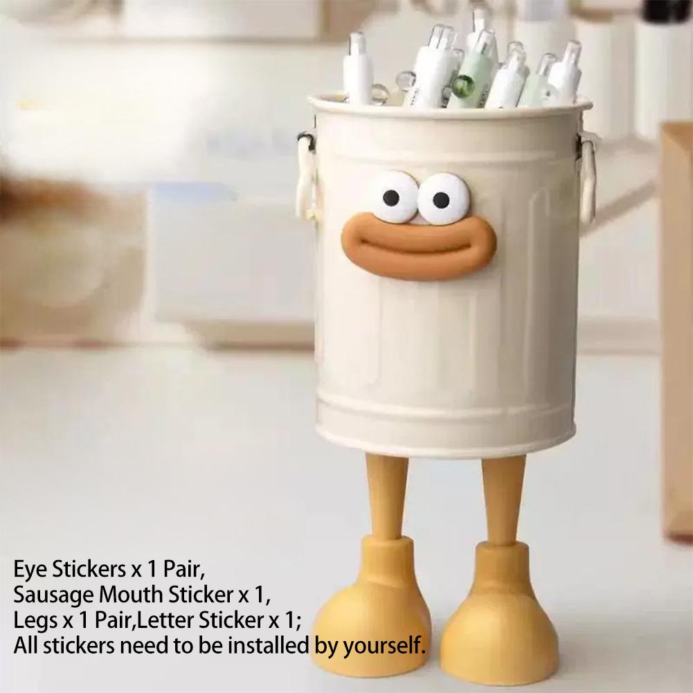 Cartoon Pen Pencil Holder Pen Container Simple Desk Storage Organizer Cute Stationery Organizer for Office Home Study Decoration белый
Cartoon Pen Pencil Holder Pen Container Simple Desk Storage Organizer Cute Stationery Organizer for Office Home Study Decoration белый