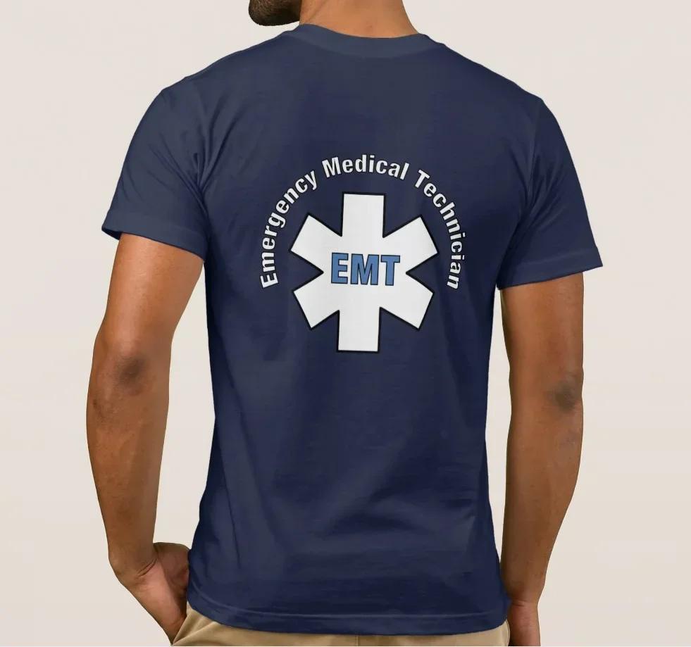 Emergency Paramedic EMT Star of Life Symbol TShirt 100 Cotton ONeck Short Sleeve Summer Casual Mens Tshirt Size S3XL 4XL
Emergency Paramedic EMT Star of Life Symbol TShirt 100 Cotton ONeck Short Sleeve Summer Casual Mens Tshirt Size S3XL 4XL