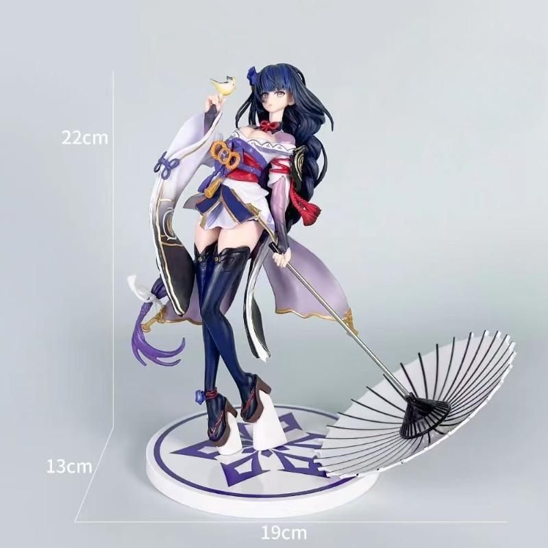 22cm Genshin Impact Game Raiden Shogun Action Figure Scale Ratio Model Decorative Ornaments Anime Statue Collection Toys Playsets Gift Present 22cm
22cm Genshin Impact Game Raiden Shogun Action Figure Scale Ratio Model Decorative Ornaments Anime Statue Collection Toys Playsets Gift Present 22cm