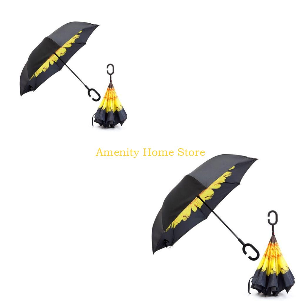 F26C C Shaped Handle Double Layer Umbrella Anti-UV Folding Inverted Upside Down Rever China Mainland
F26C C Shaped Handle Double Layer Umbrella Anti-UV Folding Inverted Upside Down Rever China Mainland