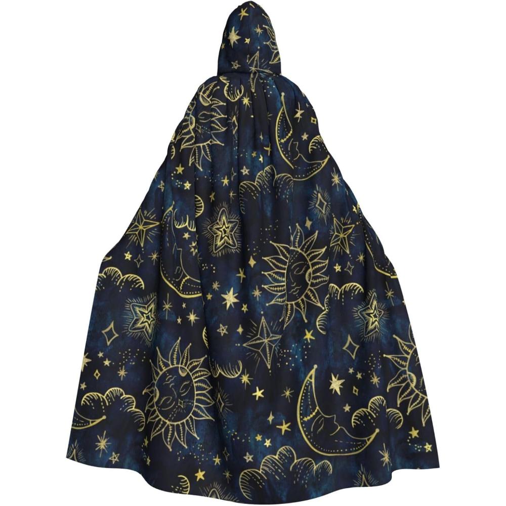 Женский Мужской Взрослый Плащ-накидка в полный рост с капюшоном для костюмов для косплея на Хэллоуин One Size чёрный
Женский Мужской Взрослый Плащ-накидка в полный рост с капюшоном для костюмов для косплея на Хэллоуин One Size чёрный