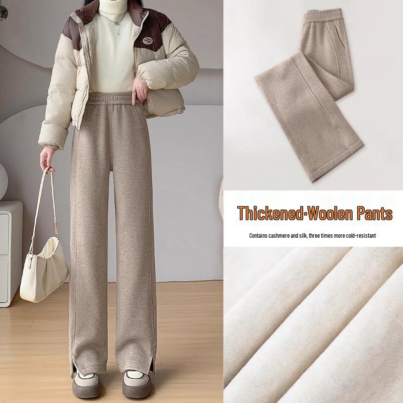 Women s Woolen Velvet-Lined Herringbone Pants - Autumn/Winter 2024, Slit Narrow-Leg, Silk Wool Blend. 5XL (For 180-200 lbs)
Women s Woolen Velvet-Lined Herringbone Pants - Autumn/Winter 2024, Slit Narrow-Leg, Silk Wool Blend. 5XL (For 180-200 lbs)