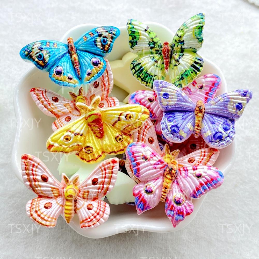 10PCS Resin Cartoon Colorful Butterfly Flatback Stone Decor Scrapbook DIY Bow Figurine Accessories Jewelry Making Crafts
10PCS Resin Cartoon Colorful Butterfly Flatback Stone Decor Scrapbook DIY Bow Figurine Accessories Jewelry Making Crafts