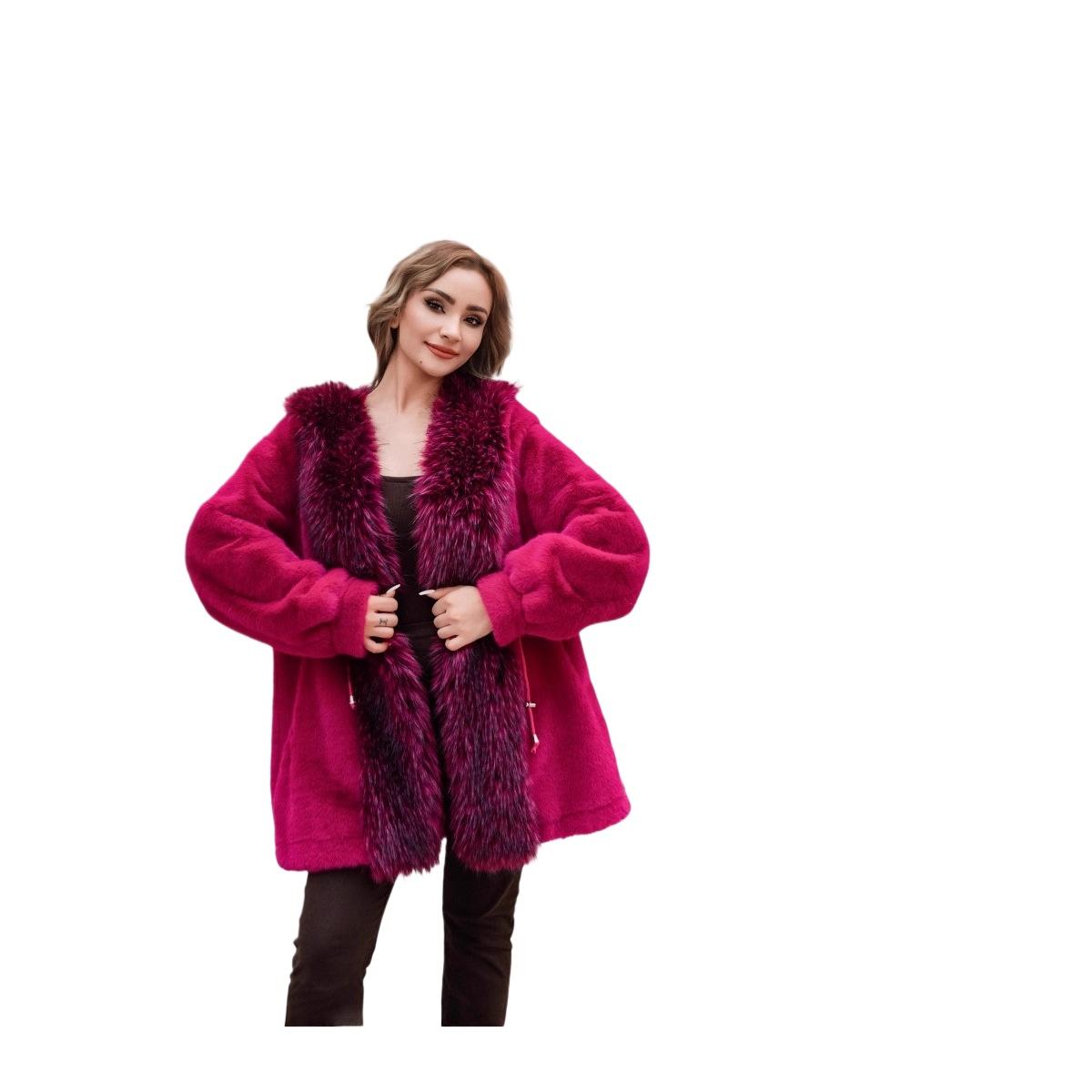 New Mink Coat Short Imitation Fur Winter Coat One size
New Mink Coat Short Imitation Fur Winter Coat One size